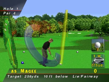 PGA Tour 96 (US) screen shot game playing